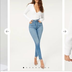 Good American Good Waist Jean in size 14